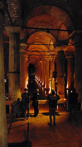 Interior of the Cistern Basilica